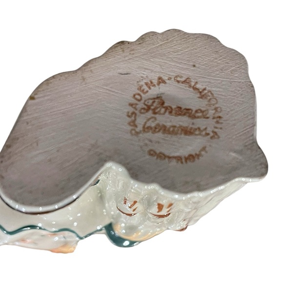 1950’s Asian Girl Holding Doll Figurine from Florence Ceramics of Napa Valley - Picture 15 of 15